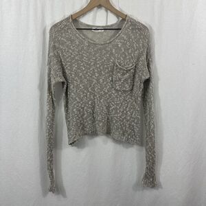 Hollister Oversized Knit Lightweight Boho Beachy Sweater Size XS/S Slouchy